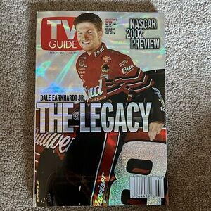 NASCAR 2002 Preview collectable TV Guide
